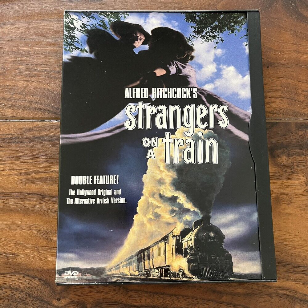 Strangers on a Train Hollywood / British Version 1997 DVD Snap Case WB 15324